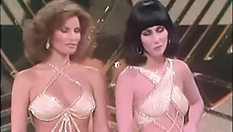 Vintage Cher And Raquel Welch In High Heels - I'M A Woman