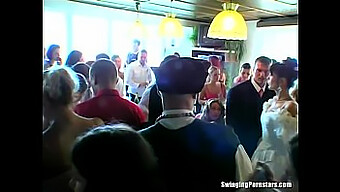 Interracial Wedding Turns Into Group Sex With Oral And Anal Action