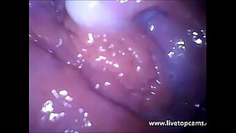 Extreme Masturbation Mit Vagina Cumshot In Einem Seltsamen Video