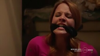 Katie Leclerc Gagged And Bound In A Plot Of Retribution Involving A Bridge