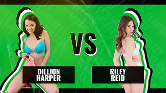 Sensual Seduction: Riley Reid Vs. Dillion Harper In A Steamy Encounter