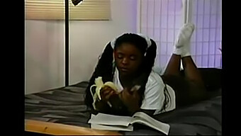 A Young African American Teen Engages In Anal Intercourse With An Older Man On Xhamster.Com