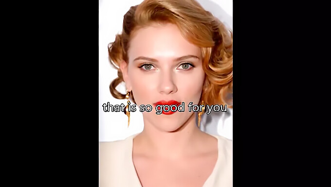 Mastúrbate Las Grandes Tetas Naturales De Scarlett Johansson Con Este Video