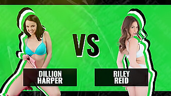 Nihai Yüz Sikişi Gösterisi: Riley Reid Vs. Dillion Harper