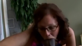 A Mature Woman Enjoys A Large African-American Penis, Previously Married To A Caucasian Spouse