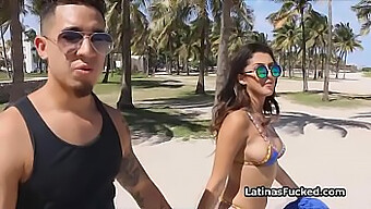 Latina Beauty In A Bikini Takes It To The Next Level With A Hot Sex Session