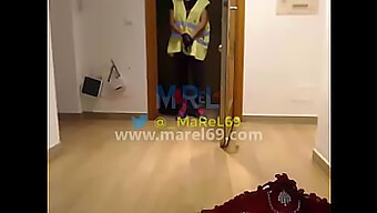 Marel69'S Wild Night With Pizza Delivery Man And Surprise Visitor