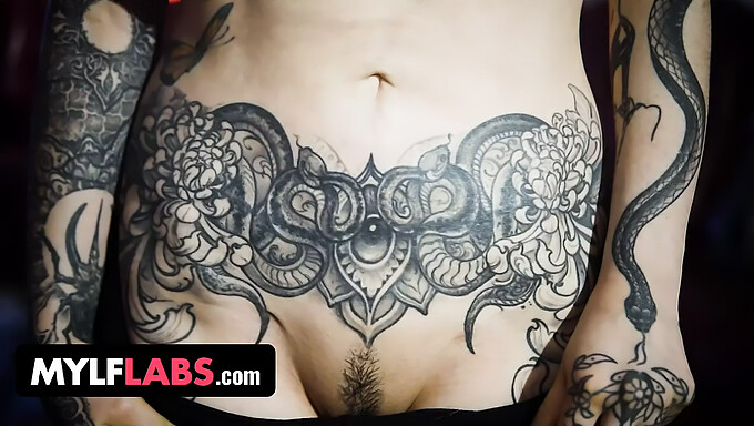 A Stunning Inked Milf Flaunts Her Expertise With Well-Endowed Men