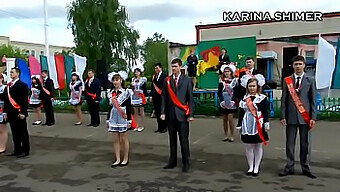 Russian High School Dance #14 With 18+ Teens