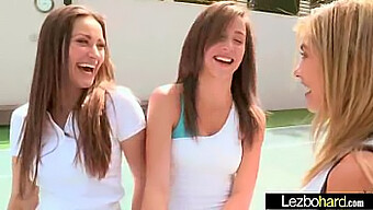 Ba Cô Gái Đồng Tính Tuổi Teen, Dani Daniels, Malena Morgan Và Lia Lor, Tham Gia Vào Trò Chơi Đam Mê Và Lên Đỉnh Trên Camera