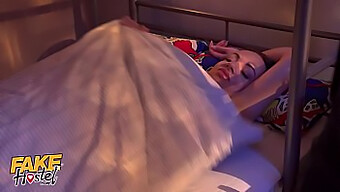 Two Big Cocks Penetrate One Young Girl In A Hostel In This Explicit Video