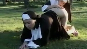 Lesbian Nuns Indulge In Eating And Sinning